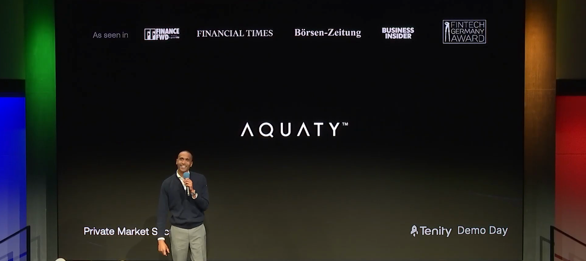 Best Innovation Award @ Google Theater audience moment